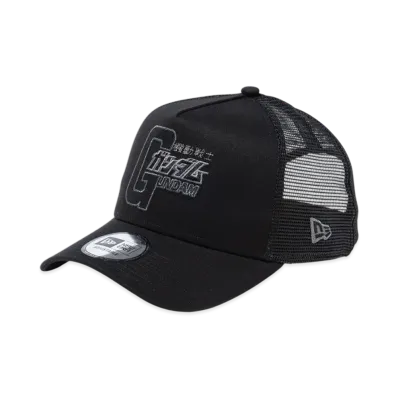 NEW ERA x Mobile Suit Gundam 9FORTY A-Frame Trucker Title "Black"