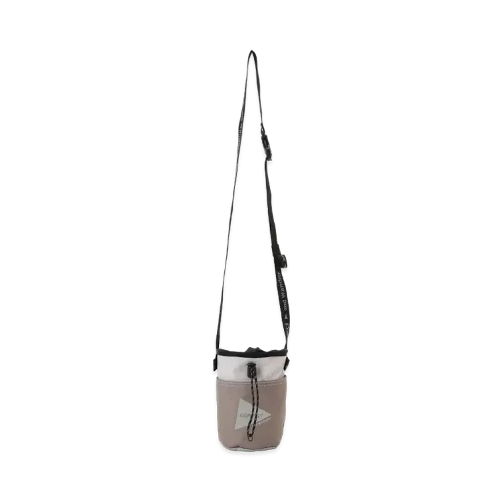 GRAMICCI x and wander Multi Patchwork Chalk Pouch "Multi Beige"