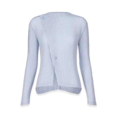 ISSEY MIYAKE Shadow Study Pleats Solid "NigellaBlue"