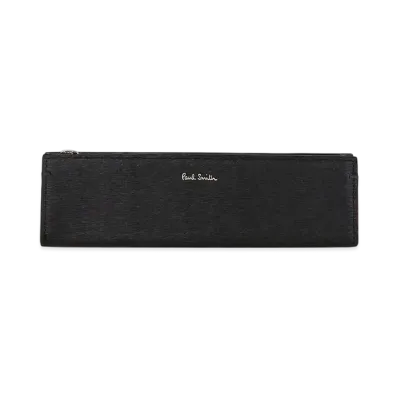 Paul Smith Colored Edge AW24 Pen Case "Black"