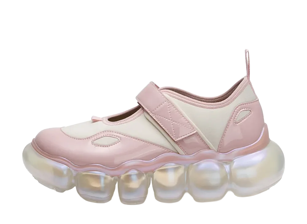 grounds Women's JEWELRY MARY JANE "Strawberry Milk/Clear Aurora"