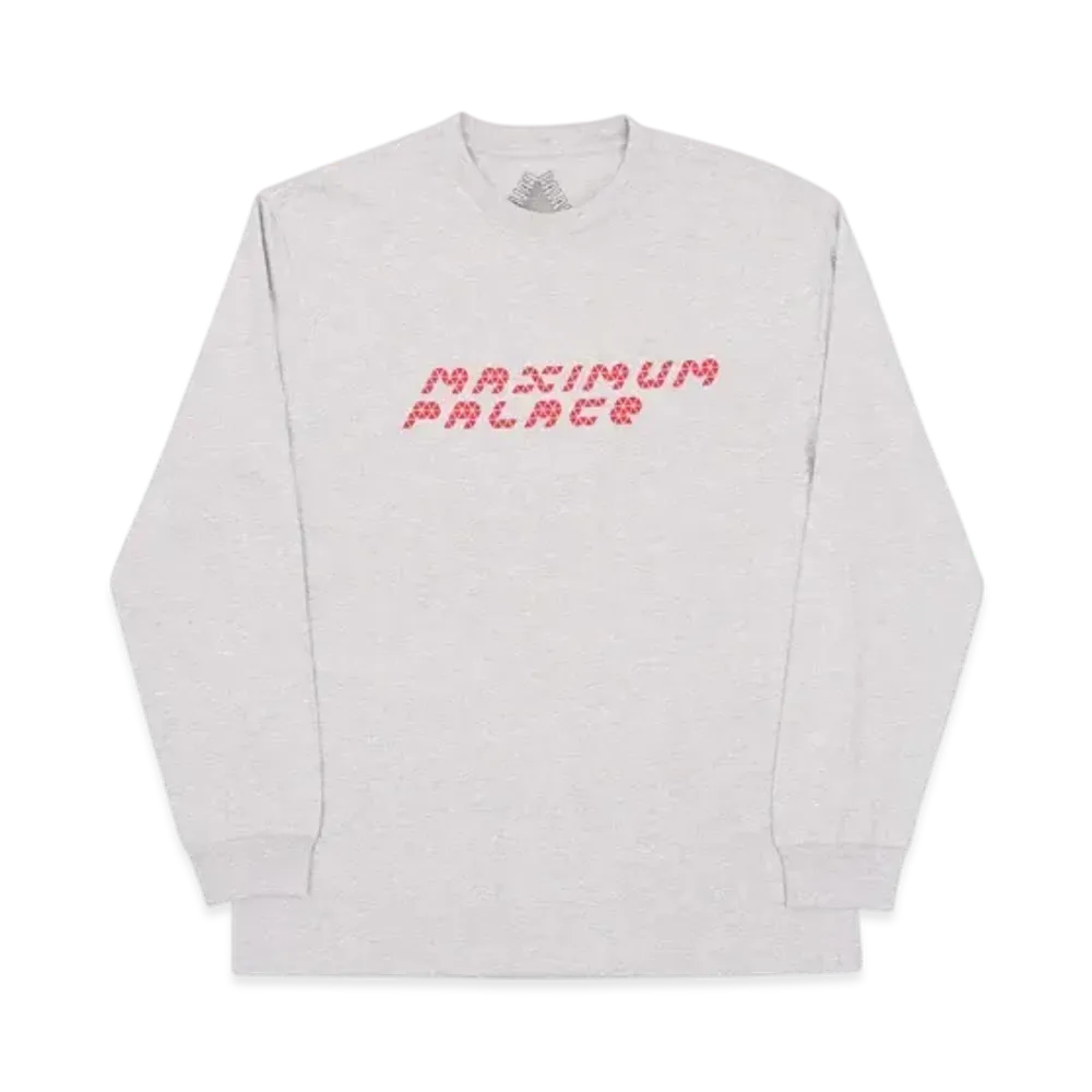 PALACE Tri-Flect Longsleeve "Grey Marl"