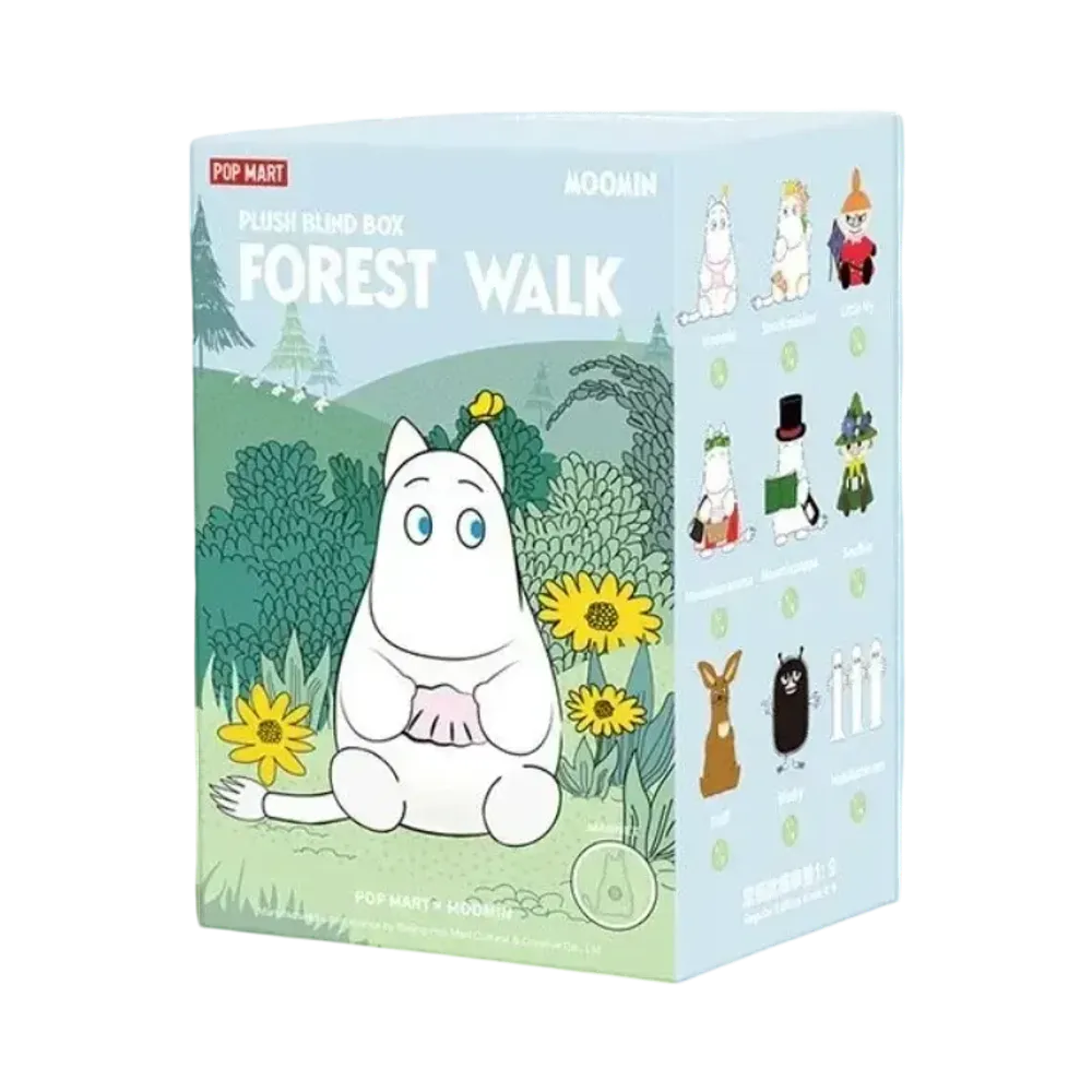 POP MART MOOMIN Forest Walk Series Plush Magnet [Piece]