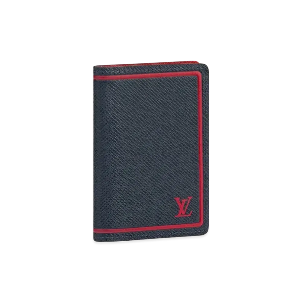 Louis Vuitton Taiga Organizer de Poche "Bleu Marine"