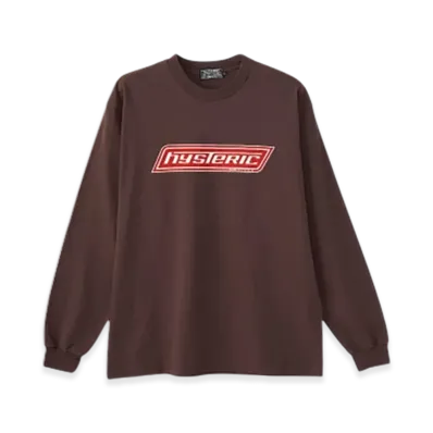 HYSTERIC GLAMOUR Hysteric Logo T-Shirt "Brown"