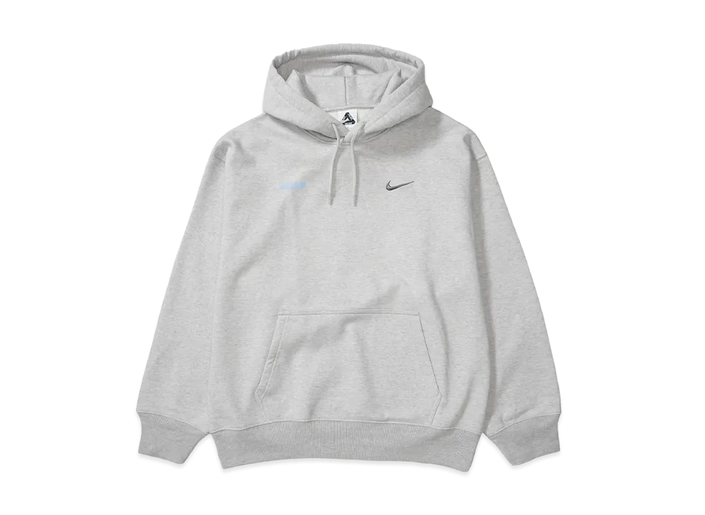 PALACE x Nike Font Swoosh Hood "Grey Marl"