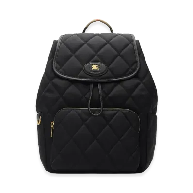 Burberry Women's Horseshoe Backpack "Black"