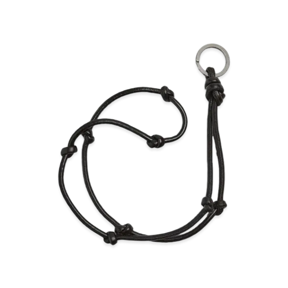 Bottega Veneta Key Ring "Black"