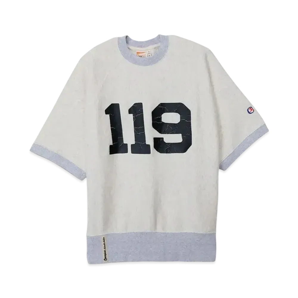 Champion Index +Archives Short Sleeve Sweatshirt "Oatmeal"