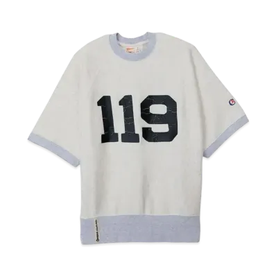 Champion Index +Archives Short Sleeve Sweatshirt "Oatmeal"