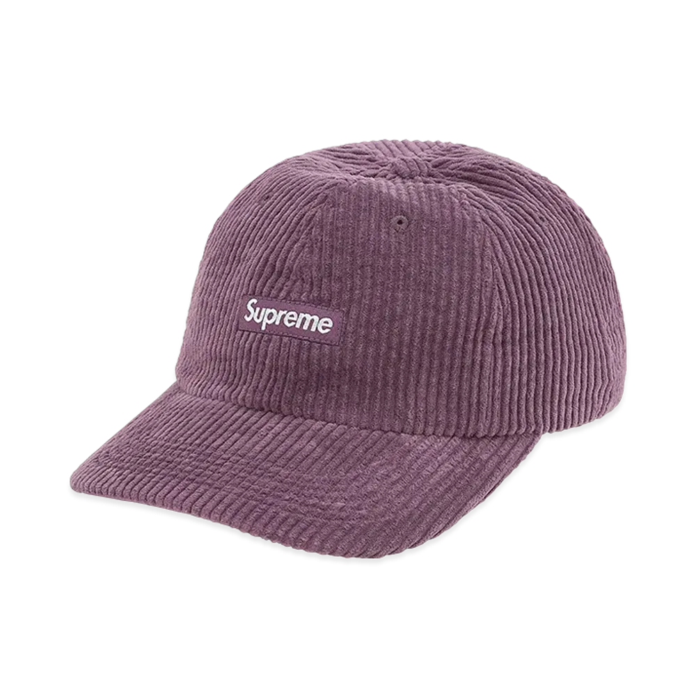 Supreme Ripple Corduroy Small Box 6-Panel "Purple"