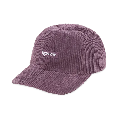 Supreme Ripple Corduroy Small Box 6-Panel "Purple"