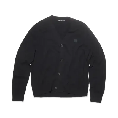 Acne Studios V Neck Cardigan "Black"