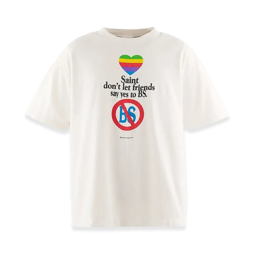 SAINT Mxxxxxx SS T-Shirt/Don't "White"
