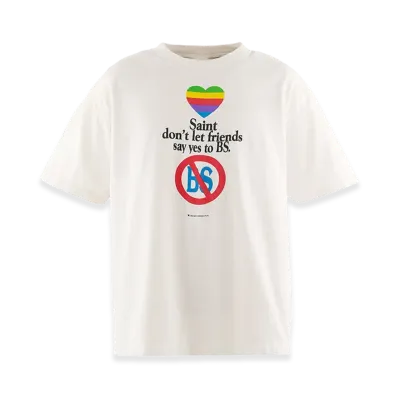 SAINT Mxxxxxx SS T-Shirt/Don't "White"