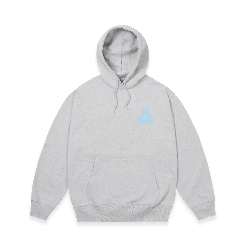 PALACE Tri-Ferg Hood "Grey Marl"