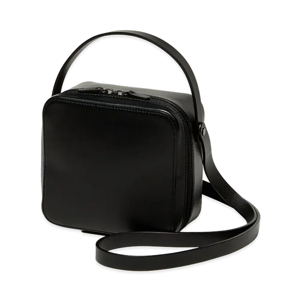 AURALEE Leather Shoulder Bag Made By Aeta "Black"