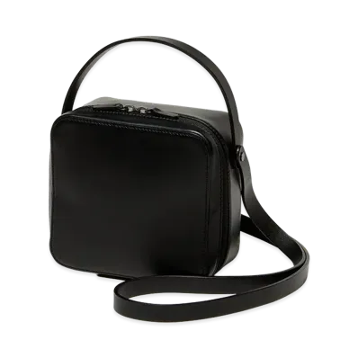 AURALEE Leather Shoulder Bag Made By Aeta "Black"