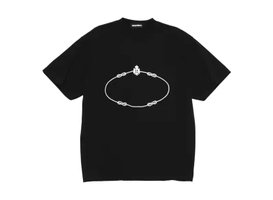 GOD SELECTION XXX Oval Rope Logo Tee GX-S26-ST-11 "Black"