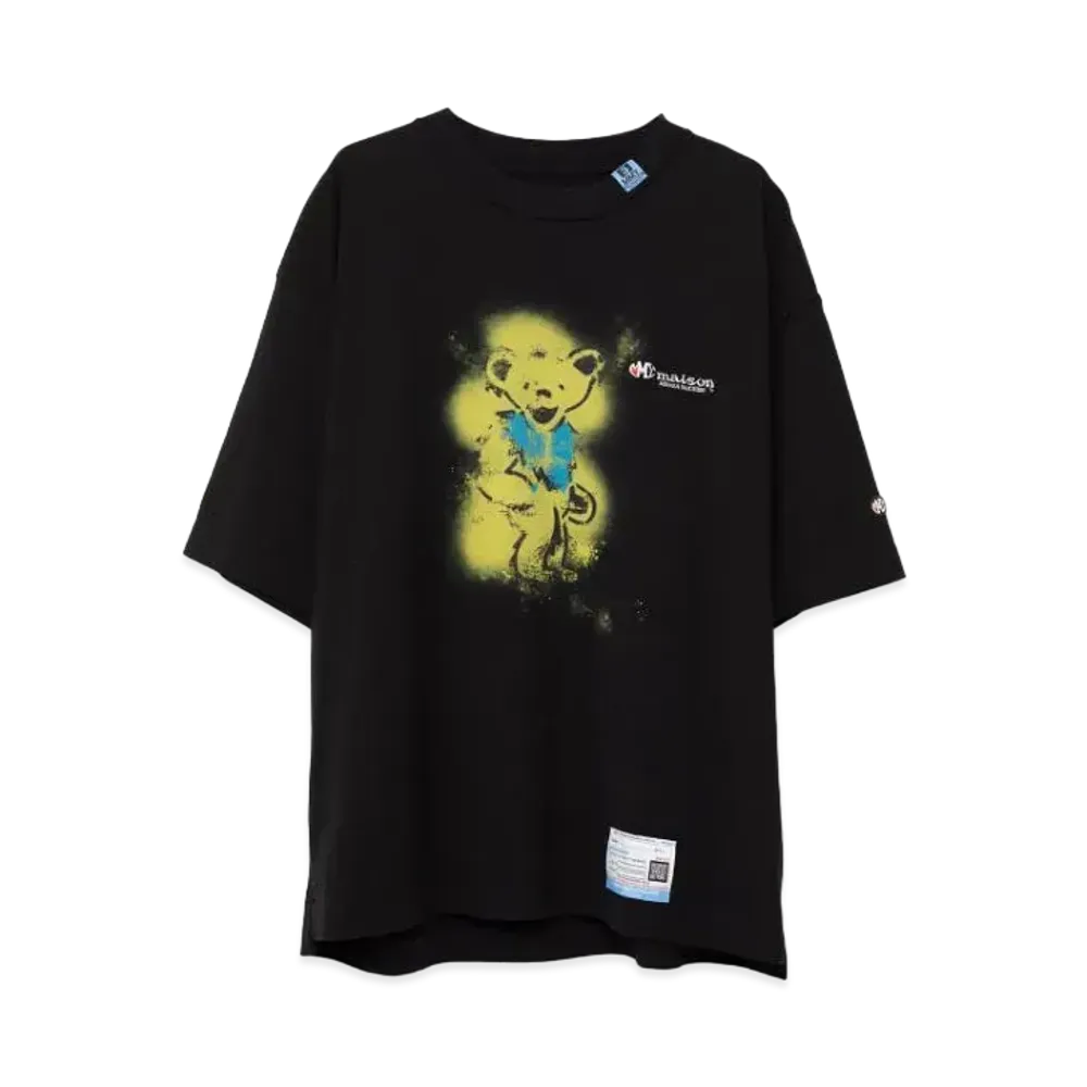 Maison MIHARA YASUHIRO Bear Printed T-shirt "Black"