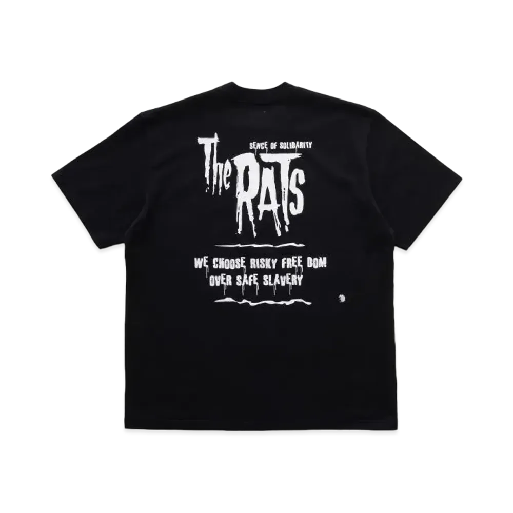 RATS Tee "Black White"