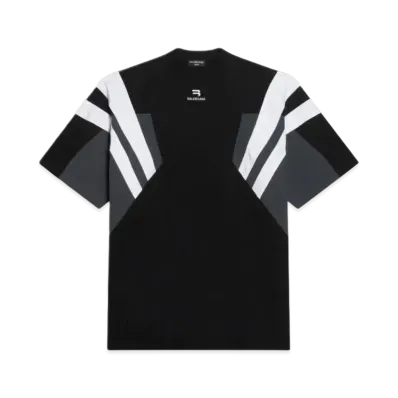 BALENCIAGA Sporty B Track T-shirt "Black"