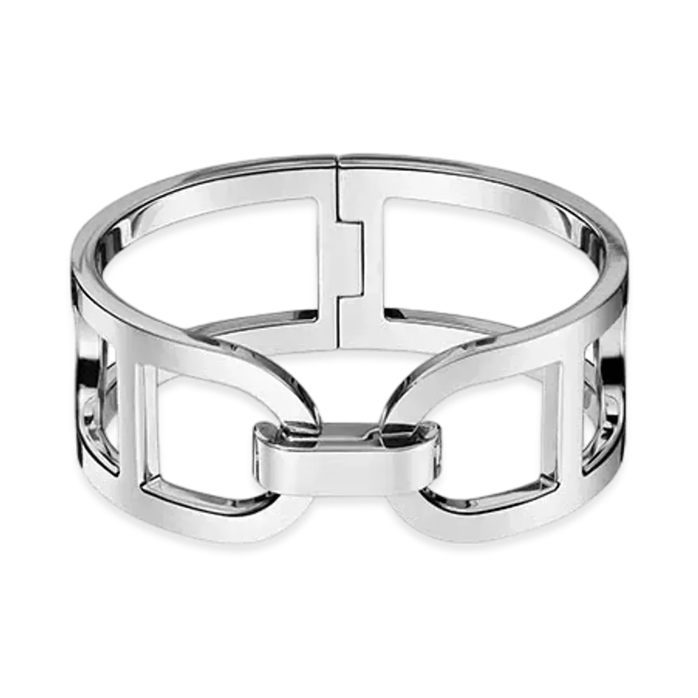 Hermes Chaine D'ancre Bracelet Medium Model "Silver"