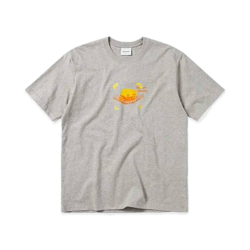 thisisneverthat Snowplow Tee "Dark Heather Grey"