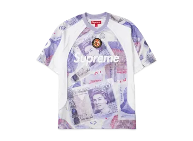 Supreme Pounds Soccer Jersey "White"