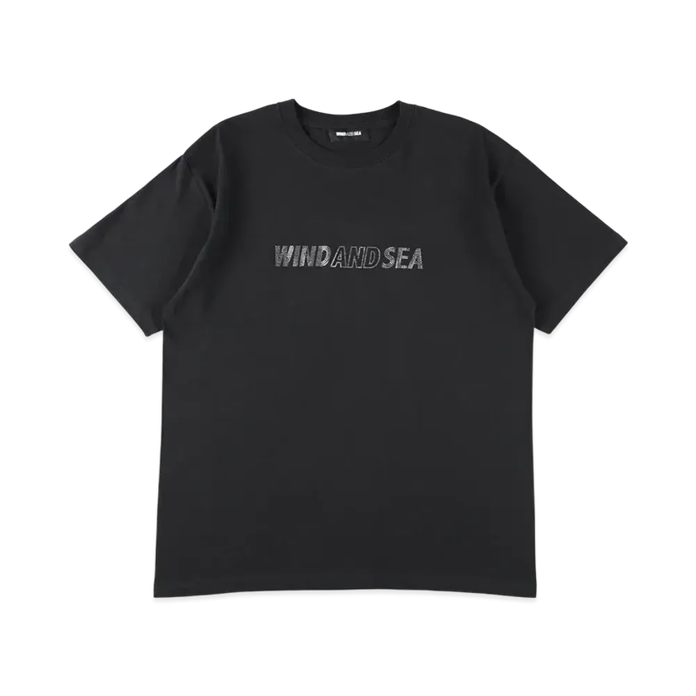 WIND AND SEA RhinEStone S/S Tee "Black"