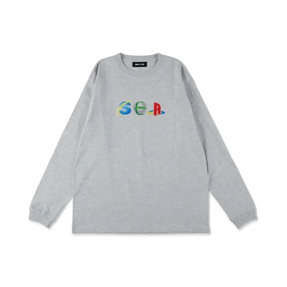 WIND AND SEA Networking L/S Tee "Ash"