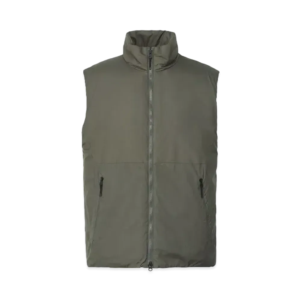 Goldwin Windstopper by Gore-Tex Labs Puffy Vest (Unisex) "Dark Olive"