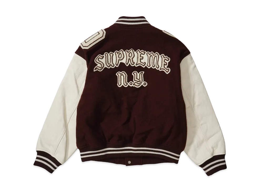 Supreme Captains Varsity Jacket "Brown"