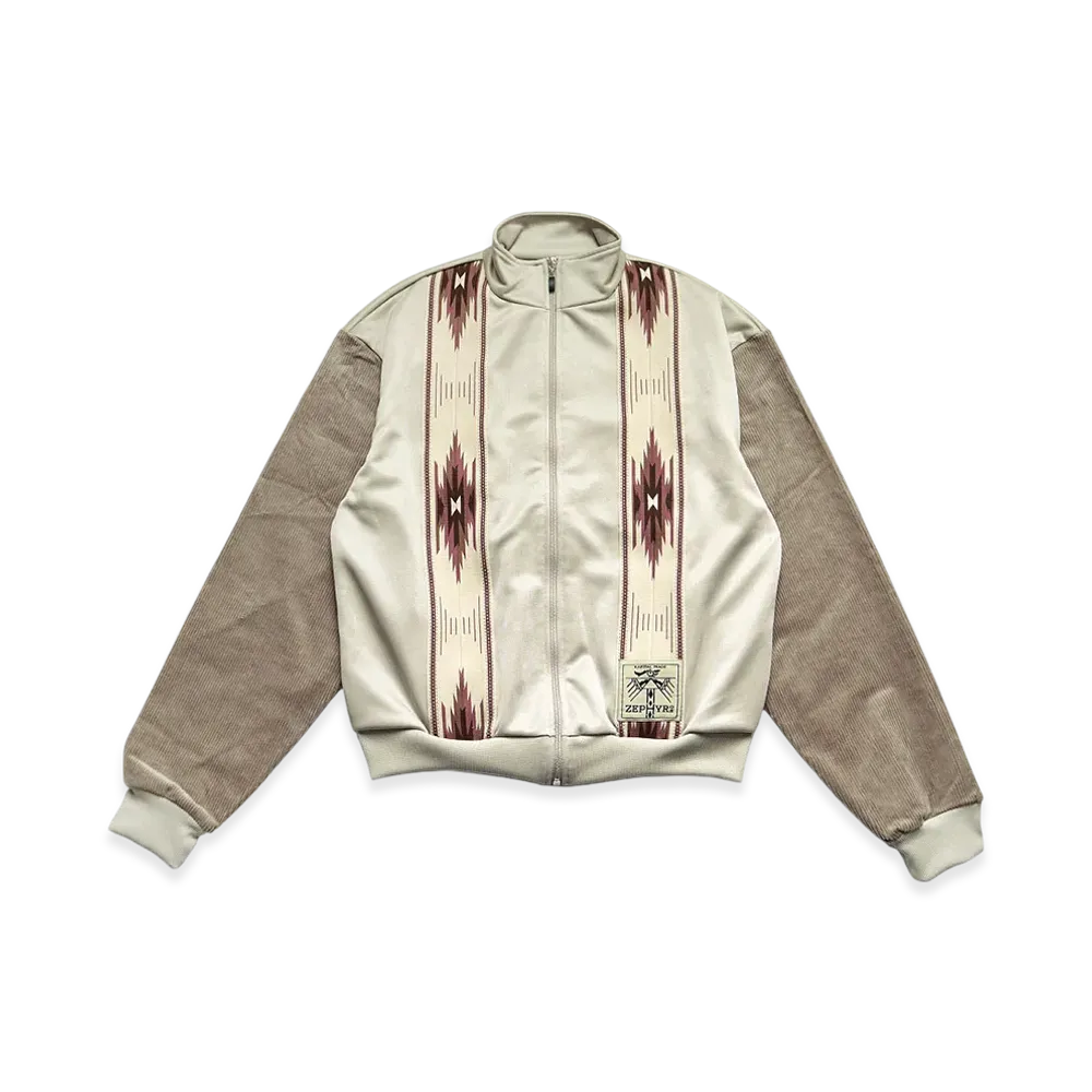 KAPITAL Smooth Jersey KOCHI & ZEPHYR Track JKT "Beige"