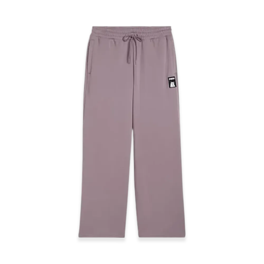 PUMA x RIPNDIP Unisex Oversized Wide Sweatpants "Plum Jam"