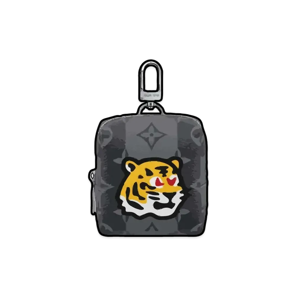 Louis Vuitton x NIGO SQUARED POUCH MADE "Black"