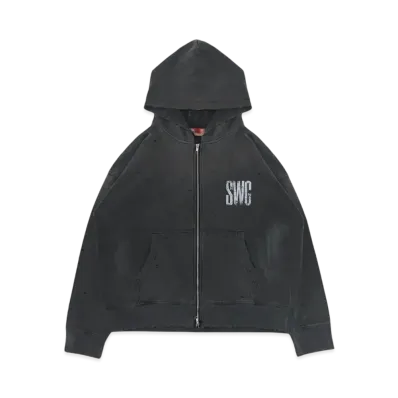 SWAGGER SWG VINTAGE HOODIE "BLACK"