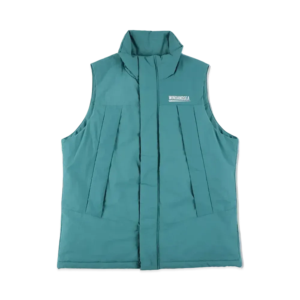 WIND AND SEA Fishnet Recycled Nylon Town Vest "Sea Foam"