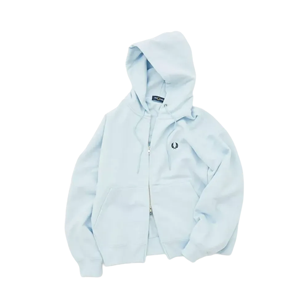 FRED PERRY x JOURNAL STANDARD Exclusive Hoodie Sweatshirt "Sax Blue"