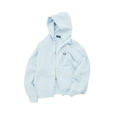 FRED PERRY x JOURNAL STANDARD Exclusive Hoodie Sweatshirt "Sax Blue"