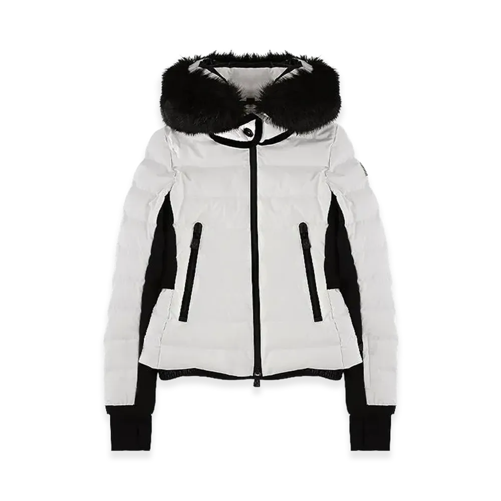 MONCLER GRENOBLE Women's Lamoura Short Down Jacket "White"