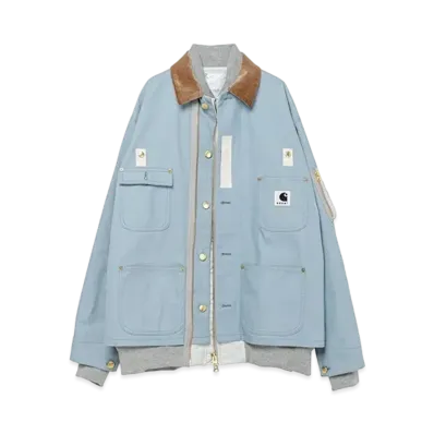 Carhartt WIP x sacai Canvas MA-1 Jacket Michigan "Light Blue"