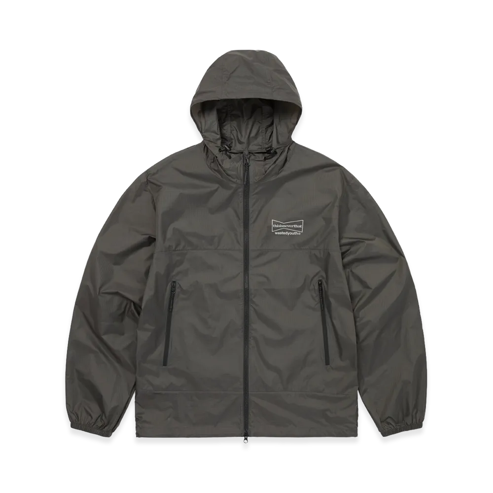 thisisneverthat x Wasted Youth Light Jacket "Charcoal"