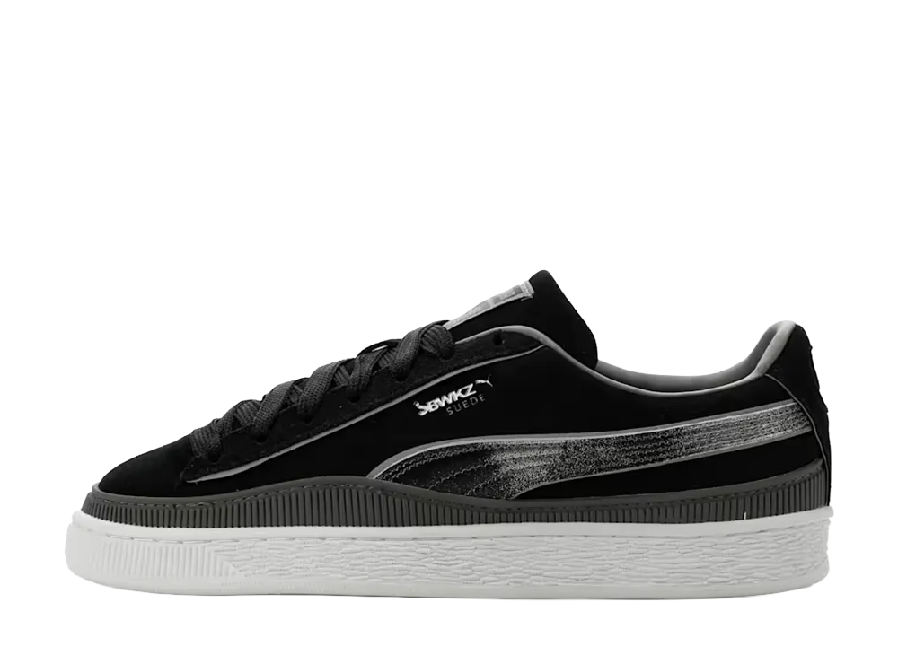 Jabbawockeez × Puma Suede "PUMA Black/Flat Medium Gray/PUMA Silver"