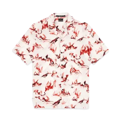 KSUBI Burnt Resort SS Shirt White "White"