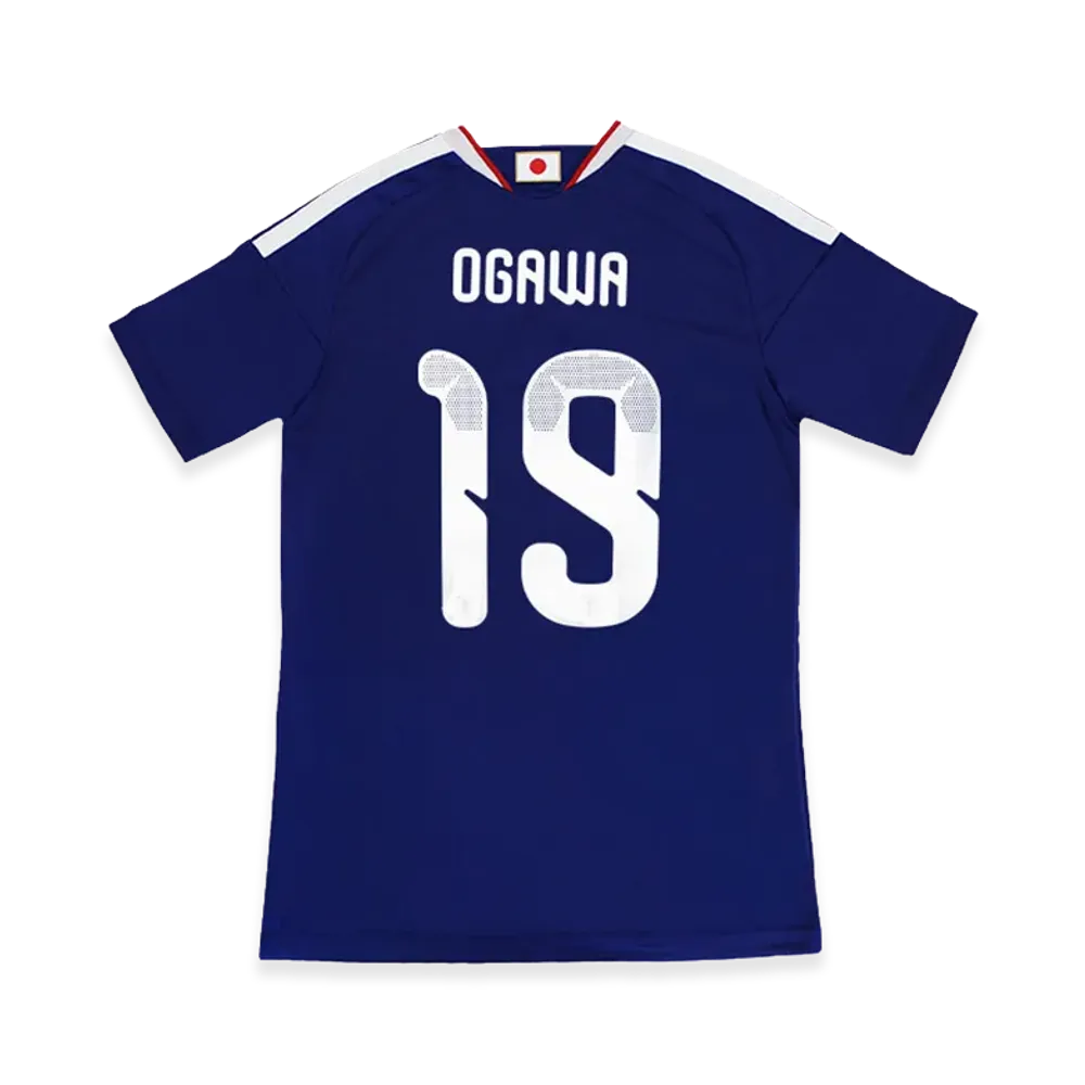 adidas Soccer Japan 2026 Home Replica Jersey #19 Koki Ogawa "Japan Blue/Ash Blue"