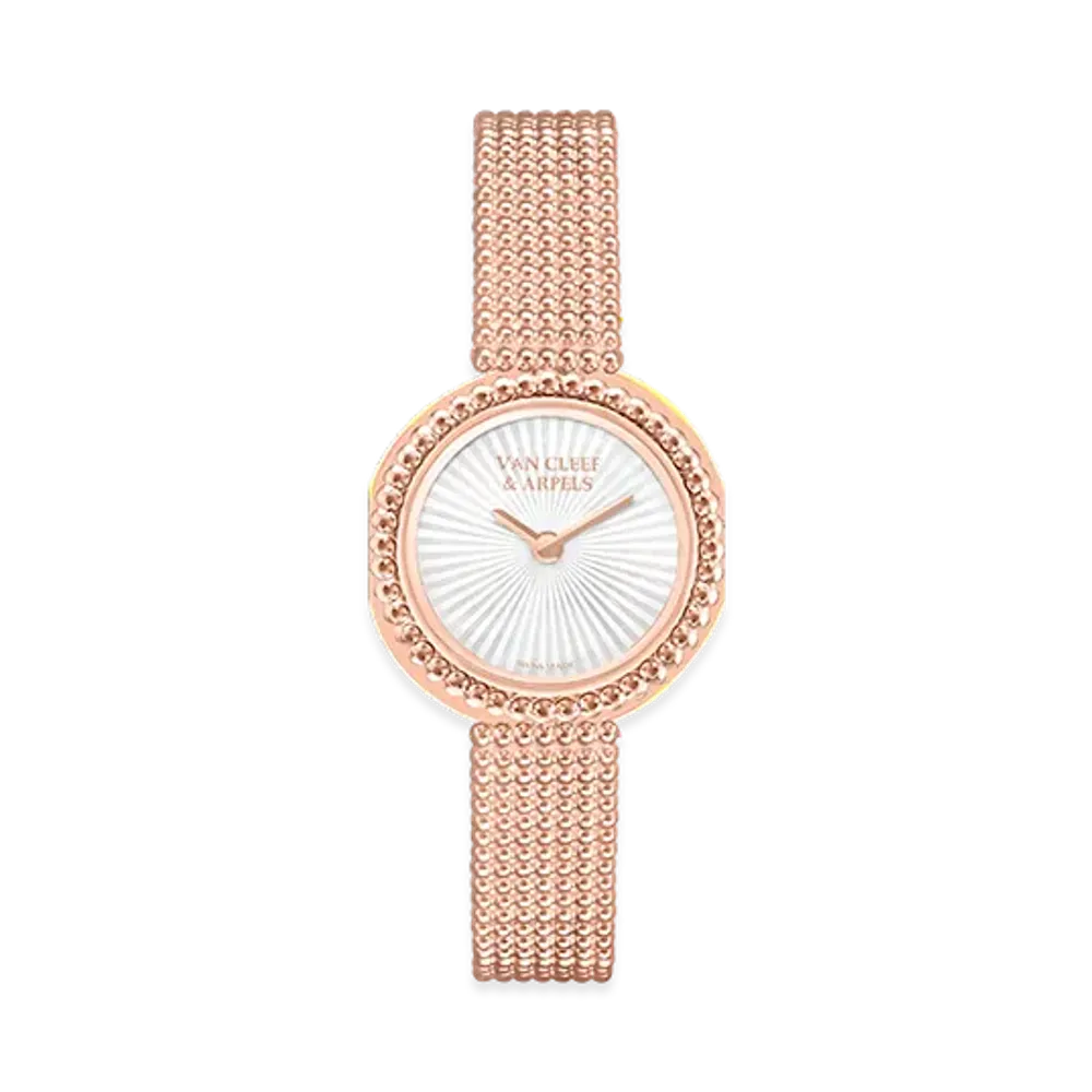 Van Cleef & Arpels Perlee watch 23mm "18K Rose gold/Mother-of-pearl"