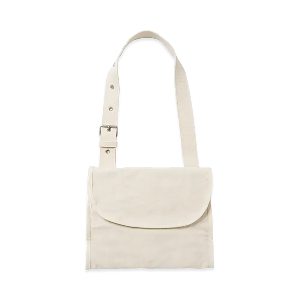 T.T Taiga Takahashi Lot.034 Letter Carrier Bag "Ivory"