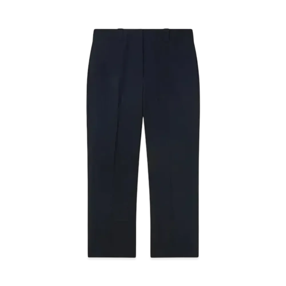 KENZO Virgin Wool Cropped Pants "Black"