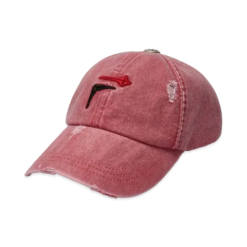 THUG CLUB x FILA Cap "Wash Red"